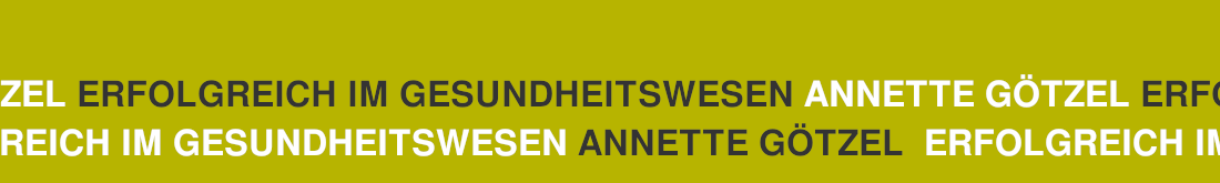 Erfolgreich im Gesundheitswesen